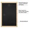 Americanflat Picture Frame with Wide Molding with Mat - Modern Wide Picture Frame - Plexiglass Cover - Hanging Hardware - Includes Easel